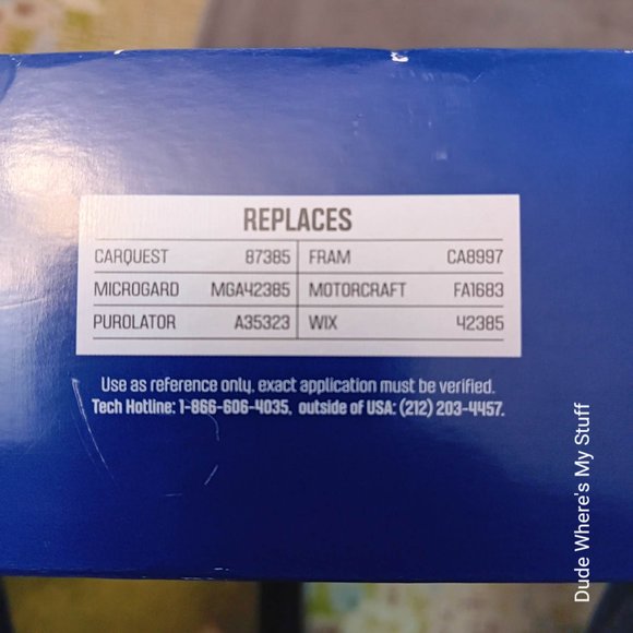 STP RECTANGULAR AIR FILTER - PRODUCT CODE = SA9055 - OEM STANDARD - BRAND NEW - Picture 2 of 4